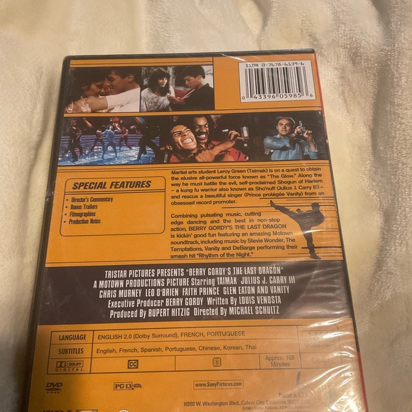 The Last Dragon DVD factory sealed new - Picture 2 of 2